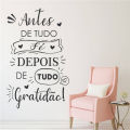 【Exclusive Offer】Decals Antes De Tudo F茅 Portuguese Quotes Vinyl Wall Stickers Wallpaper For Livingroom Bedroom Decoration Mural Ru2254. 