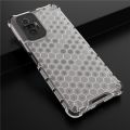 Vantime for Xiaomi Redmi Note 10 Pro Case Honeycomb Transparent Back Anti fingerprint Cover. 