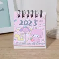 [ Wholesale Prices ] 2023 Cartoon Desk Calendars Cute Plans Writting Paper Calendar Foldable Mini Standing Notebook Creative Student Tabletop Ornament For Office School Family. 
