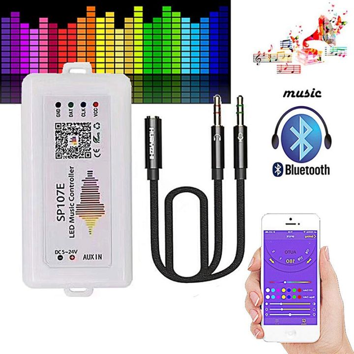 High Quality SP107E Music Bluetooth Controller iOS/Andriod For LED Strip or LED Matrix Panel