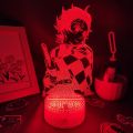 Lava Lamp Anime Demon Slayer Figure Tanjiro Kamado 3D LED RGB Night Lights Gift for Friend Bedroom Manga Decor Kimetsu No Yaiba. 