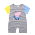 Newborn Baby Boys Girls Romper Short Sleeve Jumpsuit Breathable Bodysuit Cartoon Infant Clothes. 