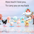 MINISO Sanrio Series Tamagotchi Pudding Dog Gemini Kurumi Melody Back Buddy Series Blind Box Pacha Dog Spot Genuine Blind Box. 