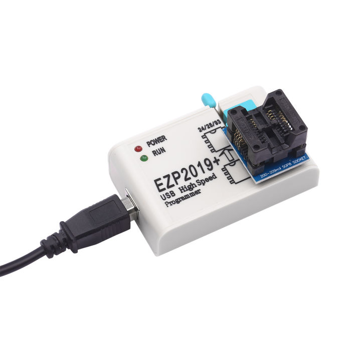 KOGEEK%20EPROM%20Programmer%20Kit%20High-Speed%20USB%20SPI%20BIOS%20Flasher%20Flash%20Programming%20Tool%20Pack%20with%201.8V%20Adapter%20SOP8%20Flash%20Clip%20USB%20Printer%20Cable%20for%2024/25/26/93%20Series%20BIOS%20Chip%20-%20Image%206