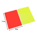 Football Red And Yellow Cards Record Soccer Games Referee Tool For Soccer Match Sunlight Mall. 