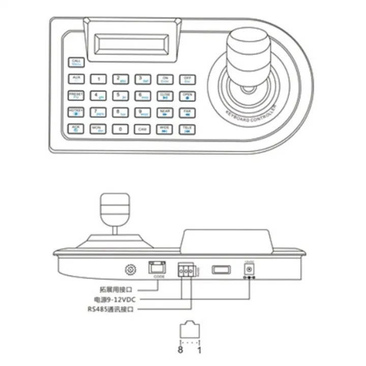 3D%20Axis%20Joystick%20CCTV%20Keyboard%20Controller%20Keypad%20for%20AHD%20Security%20PTZ%20Speed%20Camera%20Decoder%20DVR%20NVR%20Pelco%20RS485%20US%20Plug%20-%20Image%204