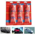 【100g】 100g Strong Adhesive Glue High Temperature Sealant RTV Red Fastening For Car Motor Gap Seal Repair Tools. 