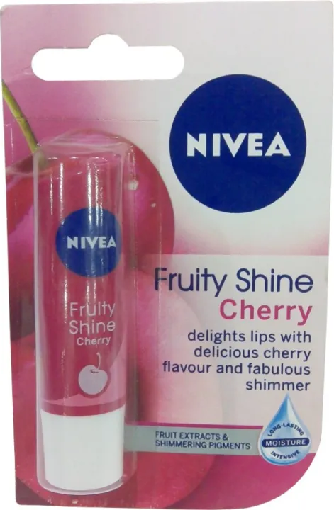 NIVEA%20Lip%20Balm%20Fruity%20Shine%20%E2%80%93%20CHERRY%20/%20KIRAZ%20with%20SPF%2015%20Delicious%20Cherry%20Aroma,%20Nlbc%20-%20Image%203