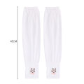 1 Pair Summer Ice Silk Sun Protection Sleeves Outdoor Driving UV Protection Ice Mesh Sleeves for Women Simple Breathable Arm Glove. 