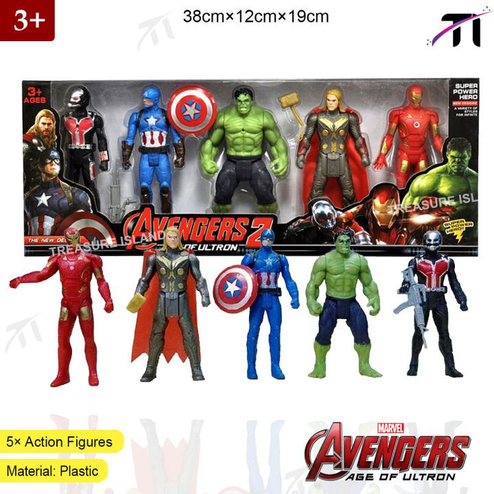 Avengers Age of Ultron 3D Figures Marvel Personaggio a Scelta