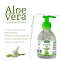 Aushara Premium Aloe Vera Gel (250g) - Soothing and Moisturizing Skincare. 