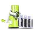 Table Top Drum Grater Shredder Rotary, 3 In 1 Vegetable Cutter. 