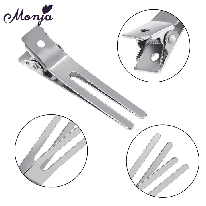 Monja%20Steel%20Hair%20Clips%20Hairdressing%20Setting%20Curl%20Hairpins%20Double%20Prong%20Barrettes%20Salon%20or%20Home%20Hair%20Accessories%20-%20Image%205