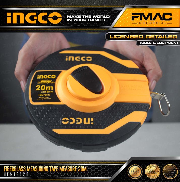 INGCO%20Fiberglass%20Measuring%20Tape%20Measure%2020M%20-%20Image%203