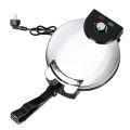 Electric Pizza Maker Stick Proof Adjustable Temp Stainless Steel Pancake Crepe. 