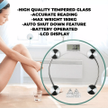 New Hard Gorilla Strong Tempered Glass LCD Electric 6mm Thickness Digital Bathroom Weighing Body Scale Up To 180kg psss. 