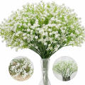 Artificial Home Party Gypsophila Bouquet Plant Silk Flowers. 