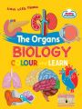 Children Activity Colouring Books Biology  Human Organs. 