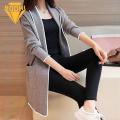 Casual Women Jacket Stylish Women's Fall Winter Jacket Open Stitch Cardigan Warm Coat with Pockets Southeast Asian Buyers' Favorite Women Winter Jacket. 