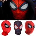 【HUT】 Movie Avengers 3D Spiderman Homecoming Masks Peter Parker Miles Morales Raimi Superhero Cosplay Costume Masks Halloween Headgear. 