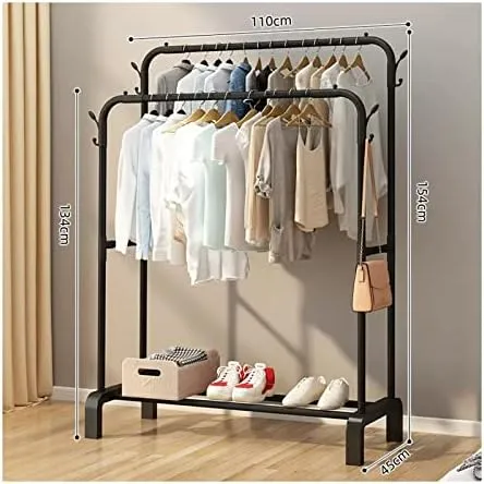 Free Standing Coat Rack Clothes line and Drying Rack | Daraz.lk