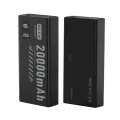 denmen DP10 20000mah Power Bank  2 USB, Type-C, Micro USB New box. 