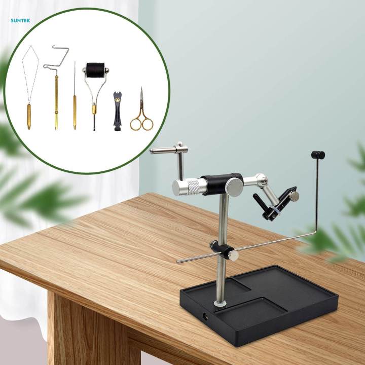 Fly%20Tying%20Set%20Adjustable%20360%20Degree%20Rotary%20Scissors%20Bobbin%20Thread%20Holder%20Flies%20Making%20Tool%20for%20Fly%20-%20Image%204
