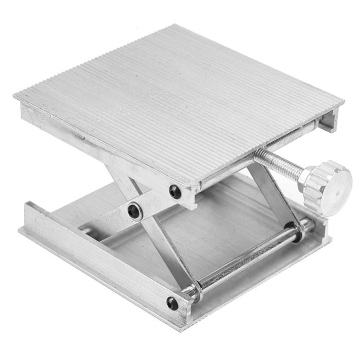 Portable Adjustable Height 80mm Lab Lifting Platform 3.5