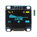0.96 Inch 128X64 OLED Display With SSD1306 LCD Driver and  4 Pin I2C/IIC/SPI Serial Interface, Font Color Yellow Blue for Arduino, Raspberry Pi and Other Projects [MOD-DISP-004]. 