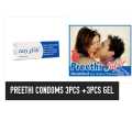 condaom Easy Glide Lubricating Gel +preethi super condoms. 
