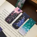 Magnet Landscape Magnetic Bookmark Exquisite Workmanship 6 Colors Creative Magnetic Bookmark Creative Book Page Holder for. 
