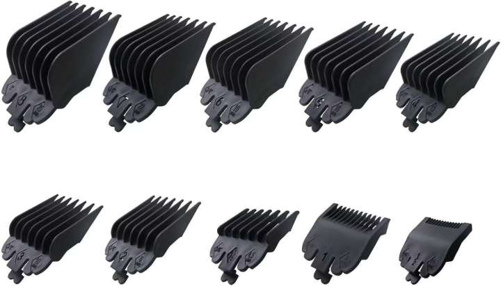 WELURE%2010Pcs%20Clipper%20Guards%20Set%20Replacement%20for%20Limural%20K11S/%20Novah%20HCL-001/%20Surker%20K7S/K9C/K9S%201/16%20to%201%20-%20Black%20-%20Image%206