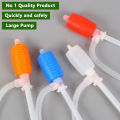 Portable Car Manual Hand Siphon Pump Hose Gas Oil Syphon Transfer Pump. 