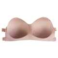 Women Strapless Invisible Basic Bras-Women Breathable Seamless No Wire Casual Bras-Breathable Push Up Bra. 