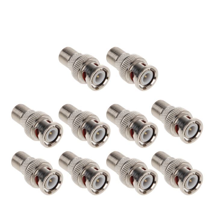 %E3%80%90SkinHorizon%E3%80%9110Pcs/Set%20BNC%20Male%20Plug%20To%20F%20Female%20Jack%20Coax%20Connector%20Adapter%20For%20CCTV%20Camera%20-%20Image%203