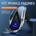 100W Wireless Car Charger Magnetic Car Phone Holder For iPhone 15 14 13 12 11 Pro Xiaomi Samsung Fast Charging Wireless Chargers. 