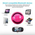 A18 Ball Speaker with LED Light Portable Mini Speaker Mobile Music MP3 Subwoofer Support TF (Blue) BLUE. 
