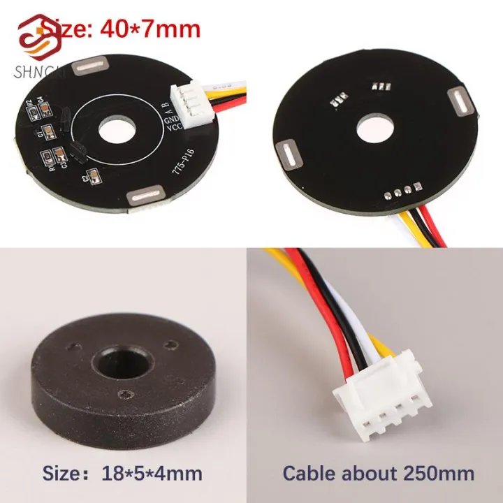 New%20775-P16%20Double%20Hall%20Magnet%20Encoder%20Code%20Plate%20Magnetic%20Induction%20Rotation%20Speed%20Direction%20Sensor%20Use%20To%20775%20DC%20Gear%20Motor%20-%20Image%203