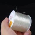 100m/roll 0.5-1.0mm Crystal Elastic Beading Thread Cord- DIY Necklace Bracelet Jewelry Making Accessories. 