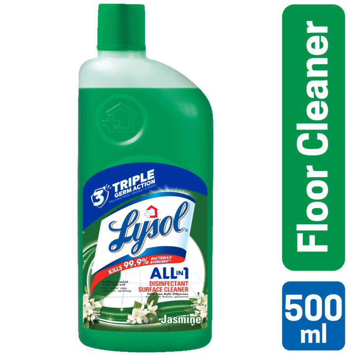 Lysol Disinfectant Surface & Floor Cleaner Liquid Jasmine 500Ml