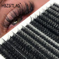 60D/80D Mink Eyelashes 100/280 Clusters Eyelash Extension Natural Individual False Lashes Russian Volume Lash Makeup Cilia Cili. 