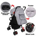 Baby Foldable Stroller Toddler Walker Foldable Stroller GO Cart HZ. 