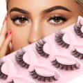 High Quality YSDO 3D Natural Reusable Soft Eye Lashes Half False Fake Makeup Eye Lashes 3 Pairs Set (Lowest Price Guarantee). 