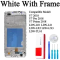 LDN-L01 L21 LX2 LX3 Premium Lcd For Huawei Y7 2018 Display Touch Screen Y7 Pro 2018 Digitizer Panel Assembly For Y7 Prime 2018. 