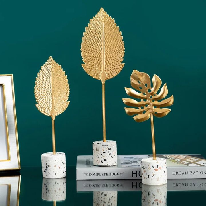 home%20decoration%20itemsNordic%20Gold%20Ginkgo%20Leaf%20Crafts%20Leaves%20Sculpture%20Luxury%20Living%20Room%20Decor%20Home%20Decoration%20Accessories%20Office%20Desktop%20Ornaments%20-%20Image%205
