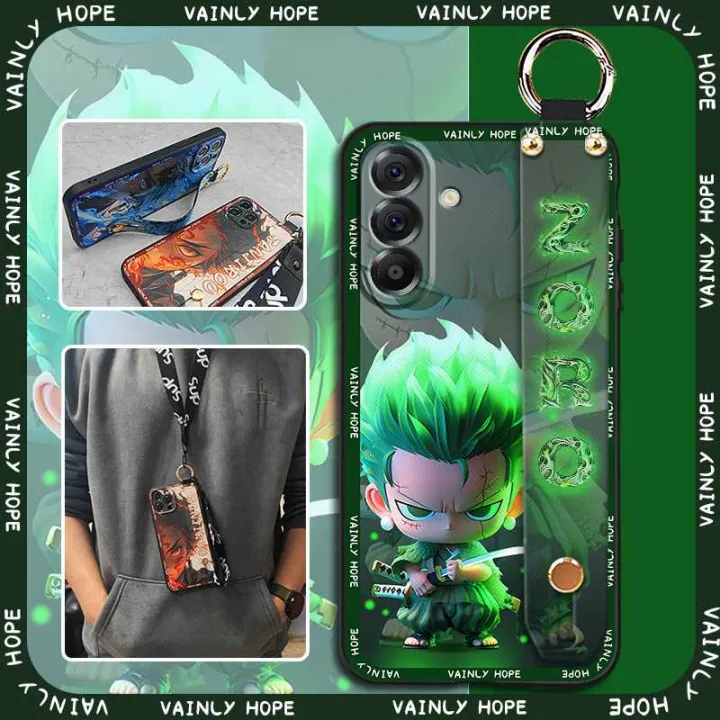 Cute%20Silicone%20Phone%20Case%20For%20Samsung%20Galaxy%20A37%205G/SM-A376U/B%20Lanyard%20Wrist%20Strap%20Anti-knock%20Fashion%20Design%20Durable%20Ring%20-%20Image%205