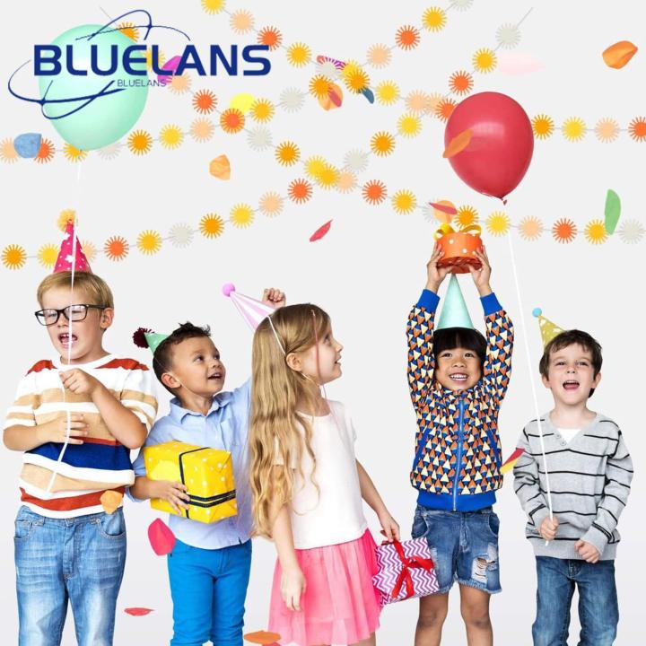 Sun Wreath Banners Boho Sunflower Garland Kit for 1st Birthday