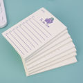 50 Sheets/Book Simple Memo Pad Note Book Tearable Not Sticky Kawaii Decoration Sticky Notes Fruit Hand Account Memo Message Paper To Do List. 