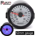 【boost PSI】 52mm turbo boost psi oil temp oil press Air gauge voltmeter tachometer turbo pressure gauge temp Meter + Sensor. 