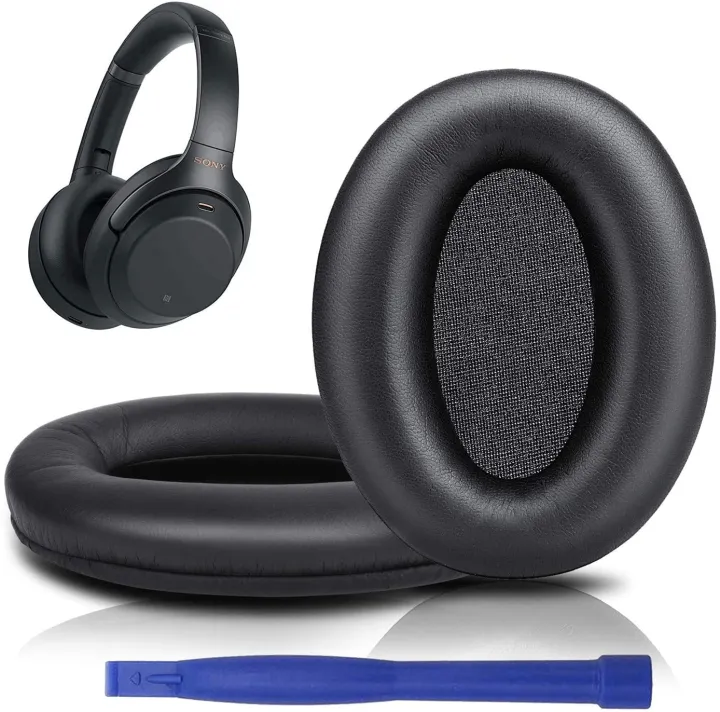 Professional WH1000XM3 Ear Pads Cushions Replacement - Earpads Compatible with Sony WH-1000XM3 Over-Ear Headphones with Soft Pro